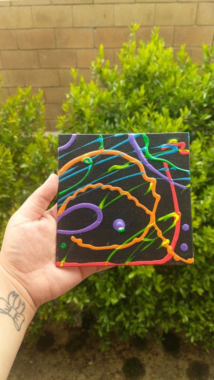 "Question" Acrylic Painting