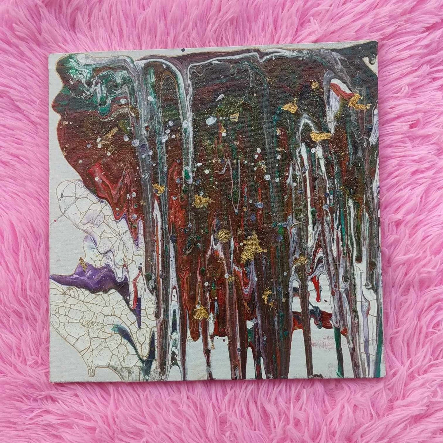 "Acid Rain" Acrylic Painting