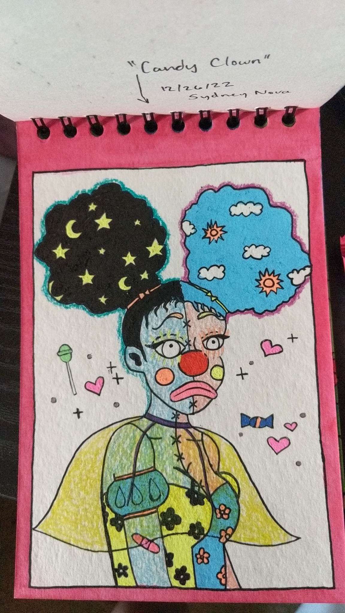 Prints: "Candy Clown"