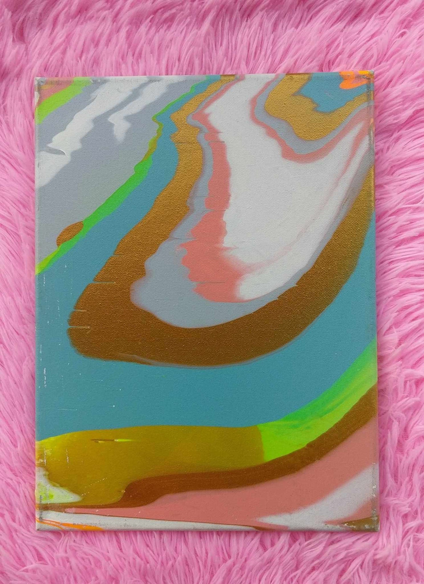 "Memories Found" Acrylic Painting