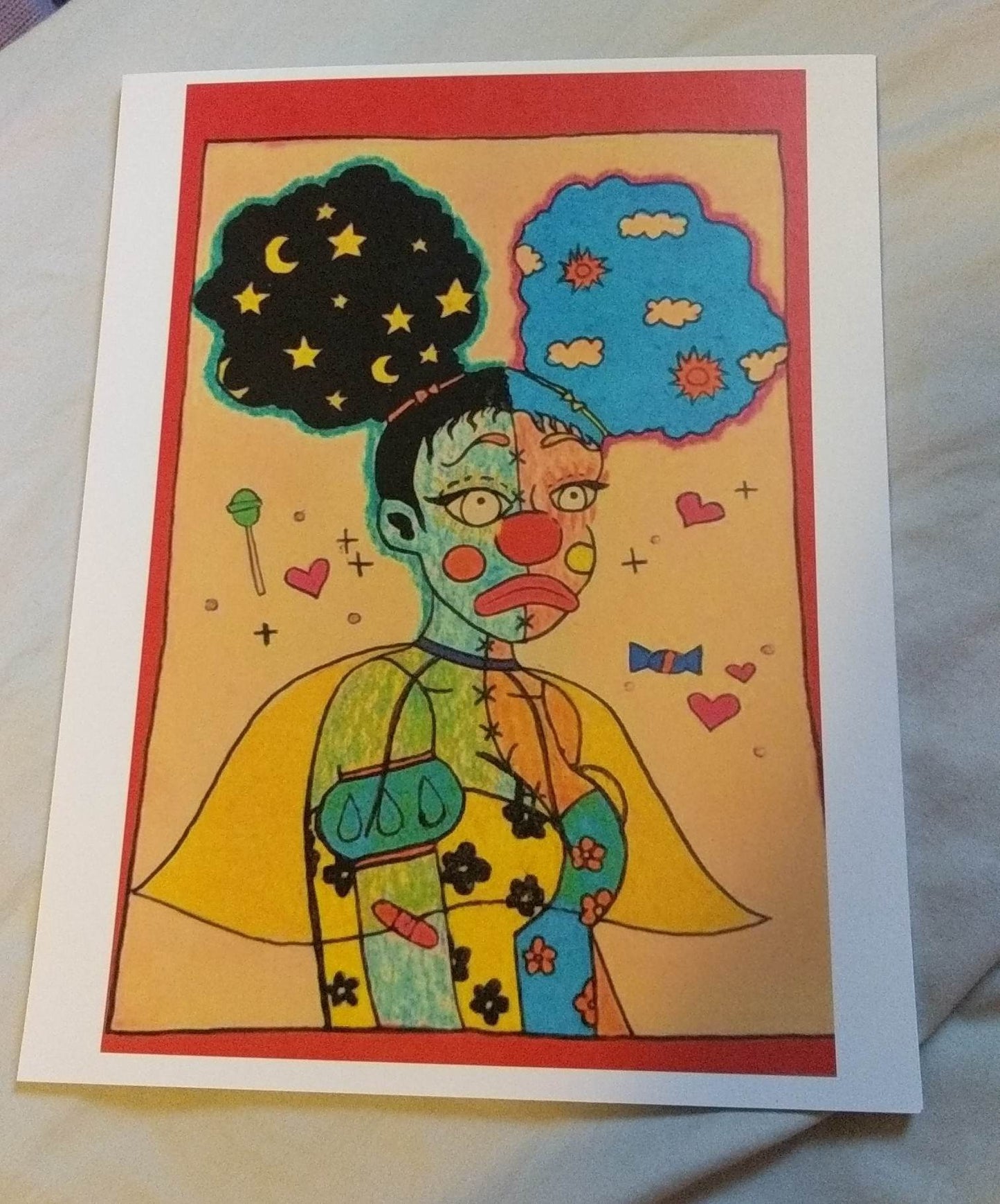 Prints: "Candy Clown"