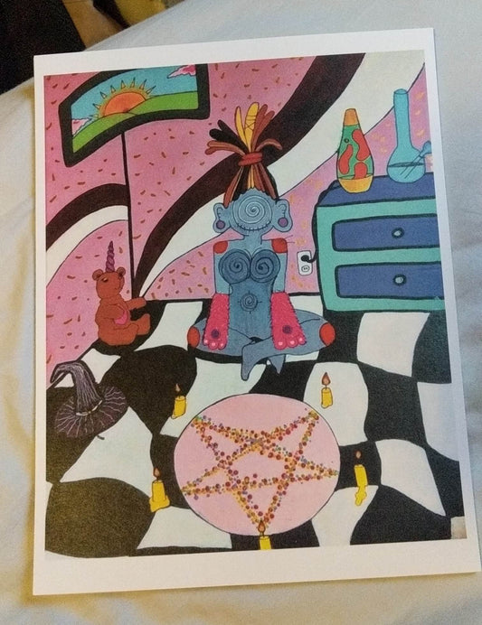 Prints: "Safe Space"
