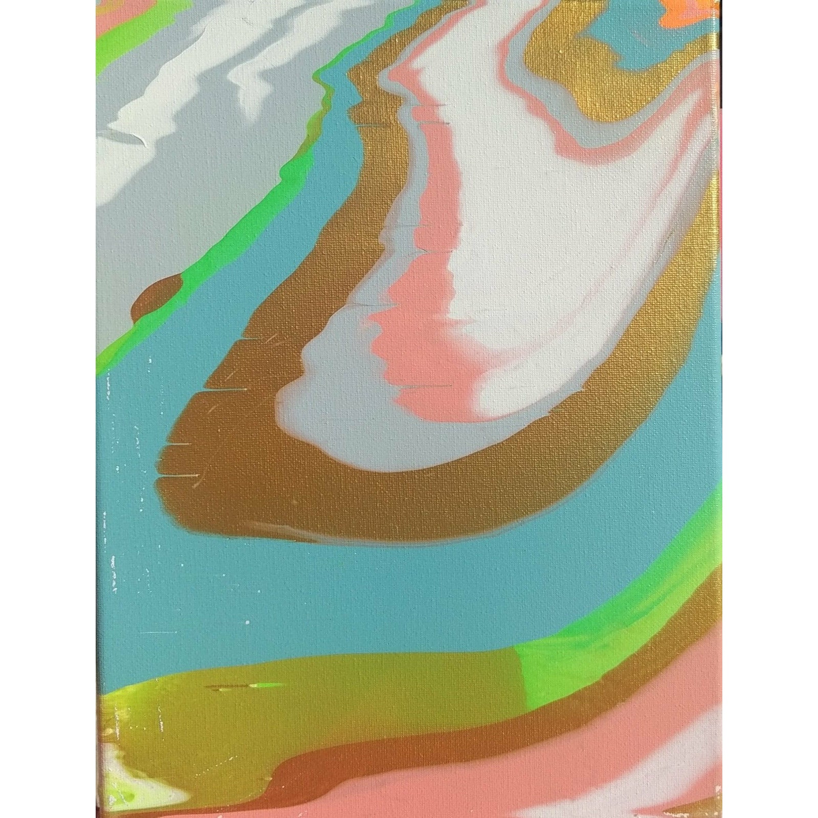 "Memories Found" Acrylic Painting - sydneynovaart